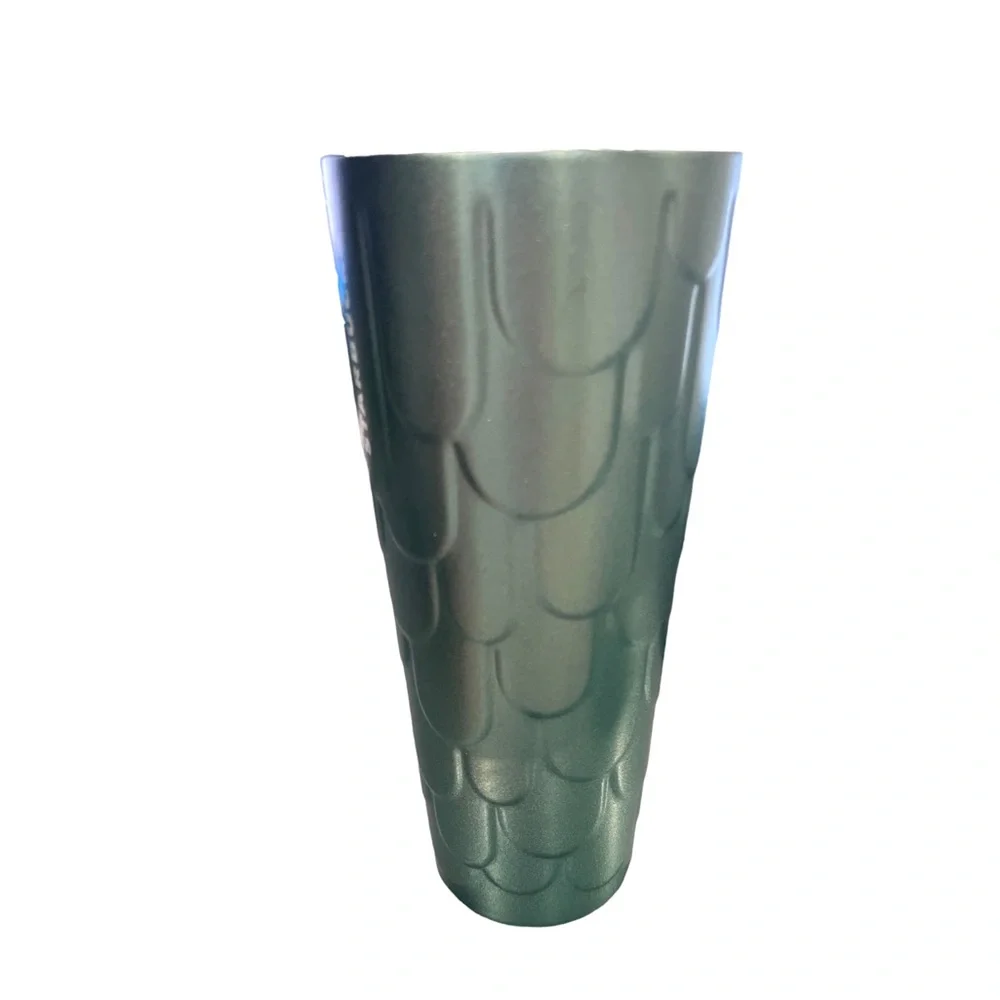 Starbucks Siren Mermaid Scale Green Stainless 24 oz Cup